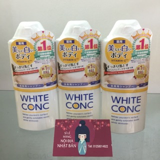 Sữa tắm trắng da White conc 360ml Nhật Bản