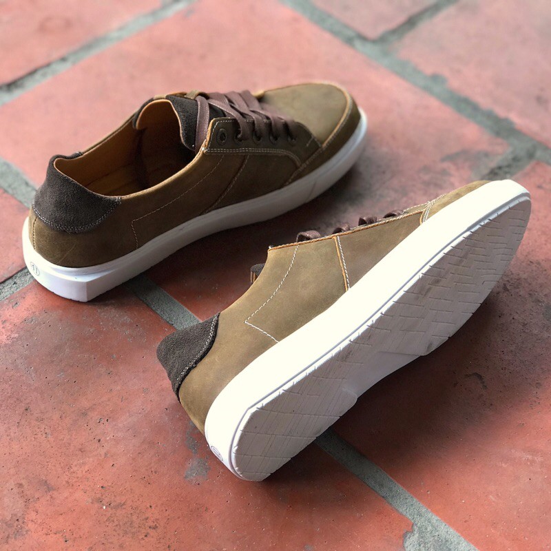 Giày Da sneaker dòng Da sáp - Bảo hành 12 tháng ( Mã Mk02 - Tặng kèm quà )