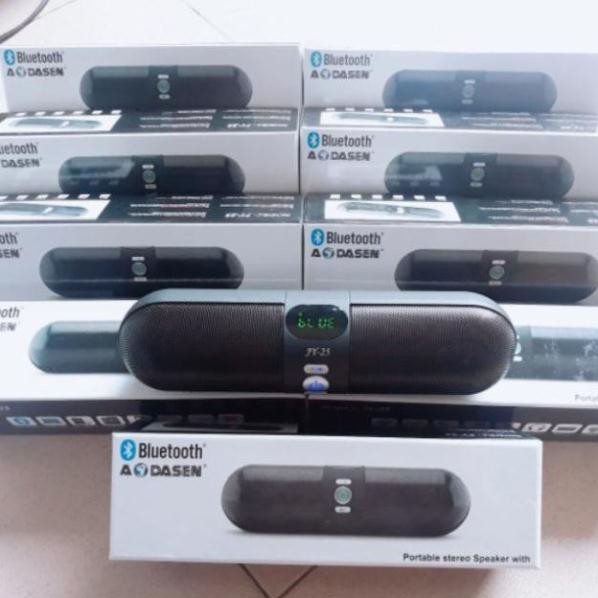 Loa Bluetooth JY25 Âm Thanh Chuẩn.Hỗ trợ .Thẻ nhớ; usb;  pin sạc..có hiển thị màn hình