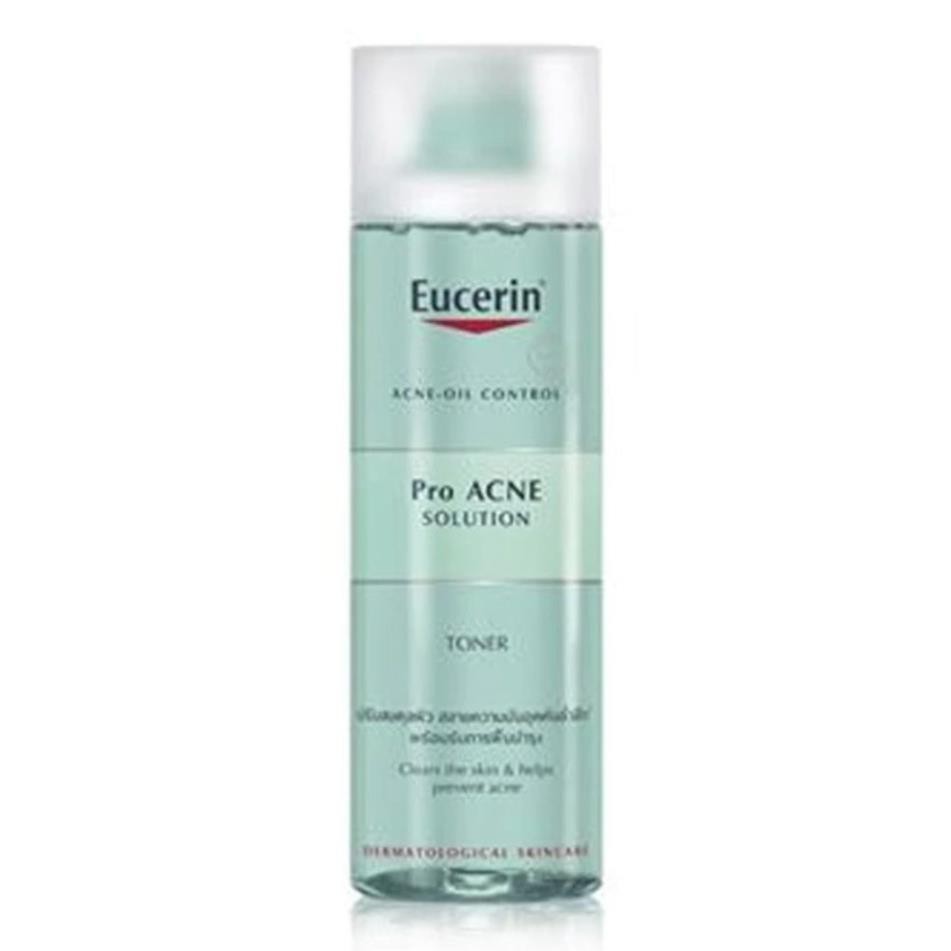 EUCERIN PRO ACNE SOLUTION TONER - Nước Hoa Hồng Cân Bằng Cho Da Dầu 200ml