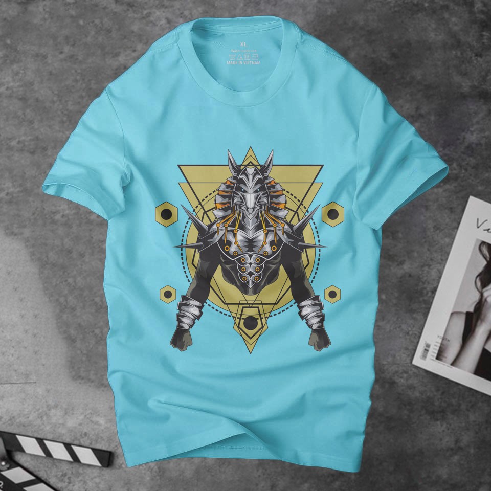 Áo thun nam Anubis Z2 phong cổ đại cá tính, vải cotton 4 chiều mềm mịn thoáng mát khô thoáng nhanh | ursport