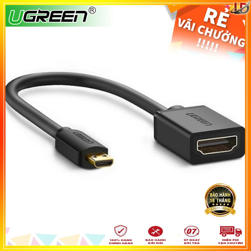 Cáp chuyển đổi HDMI to Micro HDMI chính hãng cao cấp Ugreen 20134