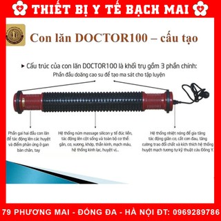 Con Lăn Cột Sống Doctor 100 Nhiệt [Chính Hãng BH12 Tháng]