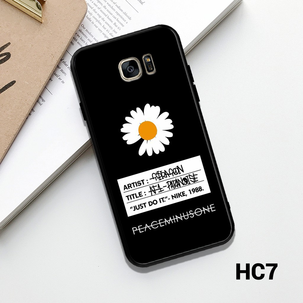 Ốp lưng SAMSUNG S6/ S6 EDGE/ S7/ S7 EDGE/ NOTE 5 in hình hoa cúc peaceminusonee G-Dragon x Just Do It