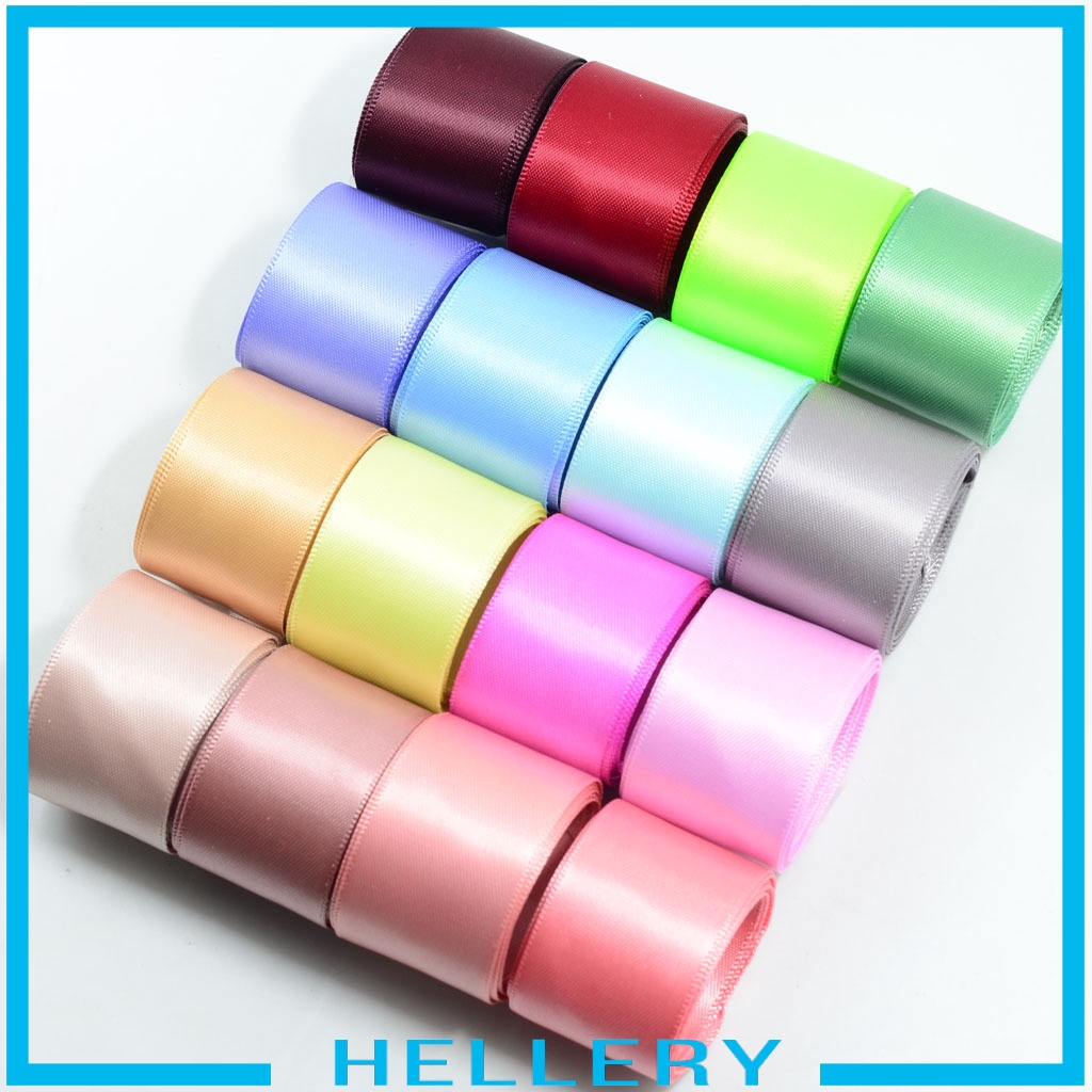 Cuộn Dây Ruy Băng Satin 16 Màu Dùng Trang Trí Tiệc Cưới