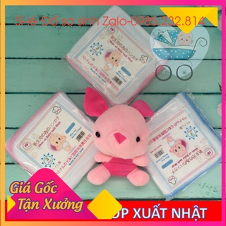 Khăn xô sữa xuất Nhật 2 lớp túi 10 khăn