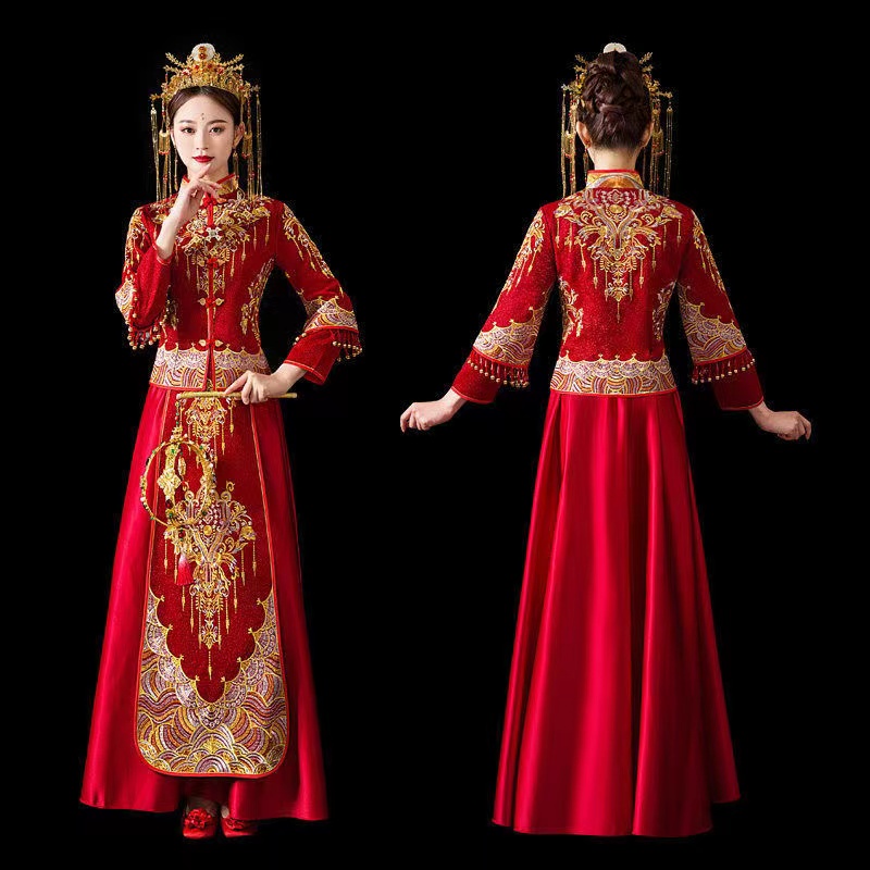 Đầm Cưới Trung Hoa plus size 2022