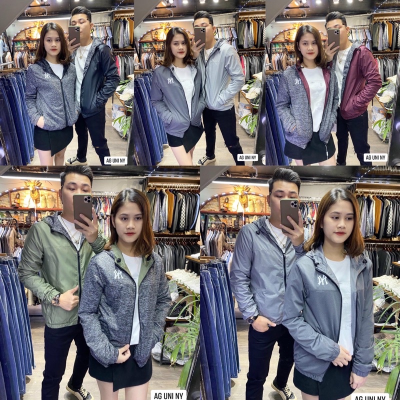 Áo       Áo Khoác Gió Mặc Được 2 mặt cho cả Nam và Nữ - Áo khoác Dù Chống Nước | BigBuy360 - bigbuy360.vn