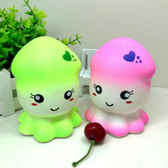 Squishy mực siêu cute mềm và chậm tăng