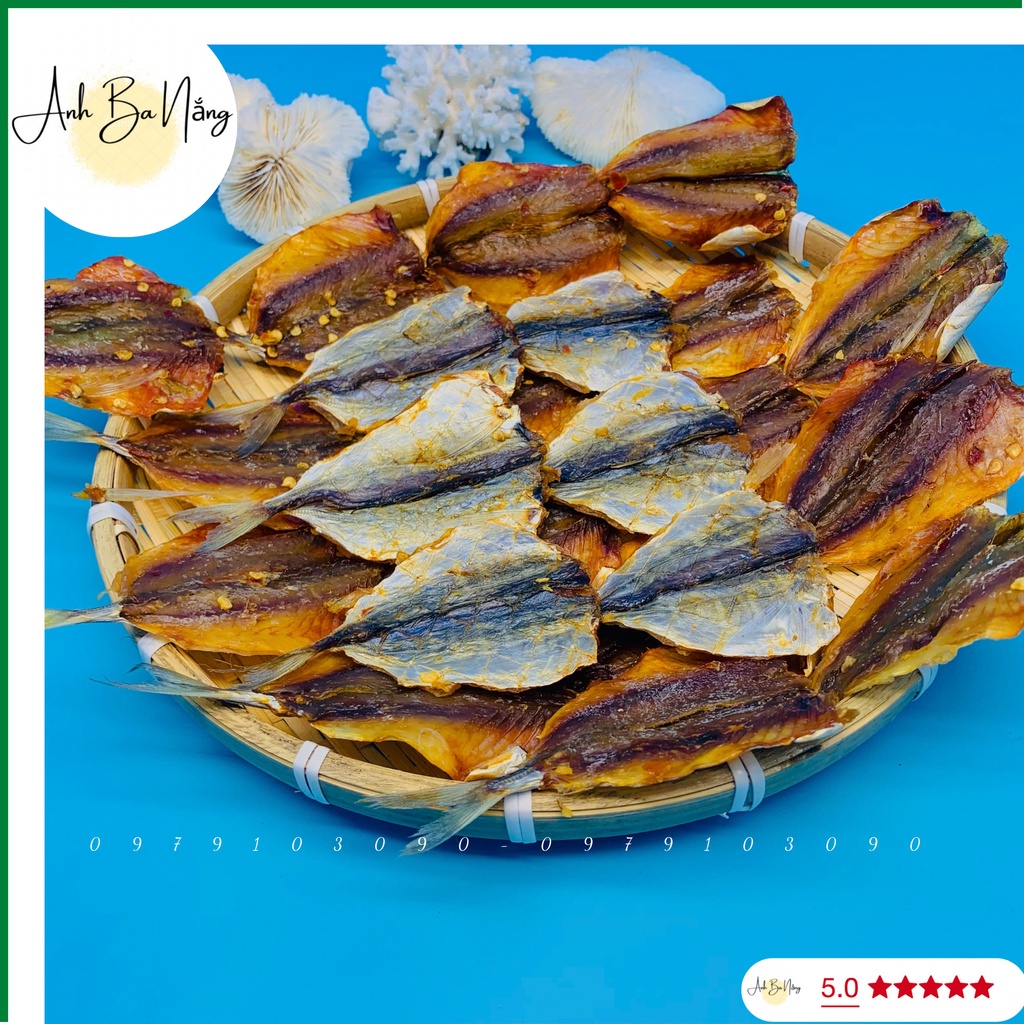Khô Cá Chỉ Vàng Xẻ Ướp Sẵn Không Xương , Khô Biển Cá Chỉ Vàng Luôn HOT Ăn Là Ghiền - ANH BA NẮNG