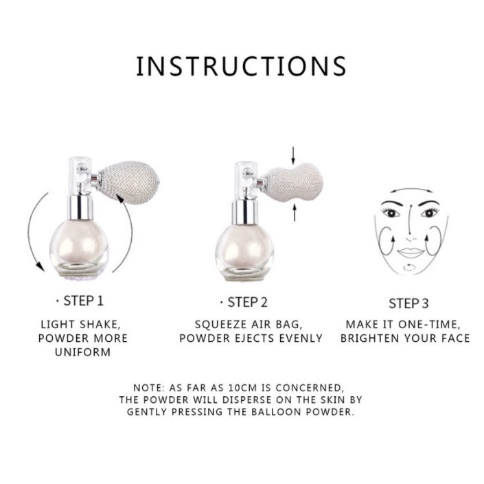 Phấn Bắt Sáng - Highlight Dạng Xịt, Bắt Sáng Body, Nhũ Bắt Sáng, Tạo Khối, Xịt Tóc Lấp Lánh - Mỹ Phẩm Nội Địa Trung | BigBuy360 - bigbuy360.vn