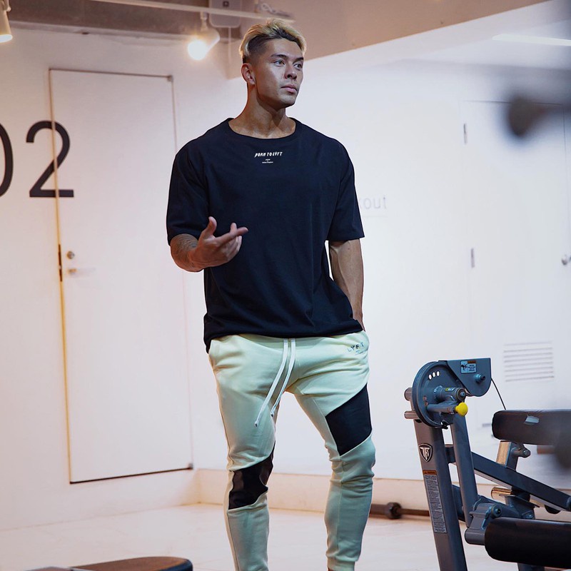 Áo Thun Thể Thao Tay Ngắn Vải Cotton Thiết Kế Đơn Giản Thoải Mái Cho Nam