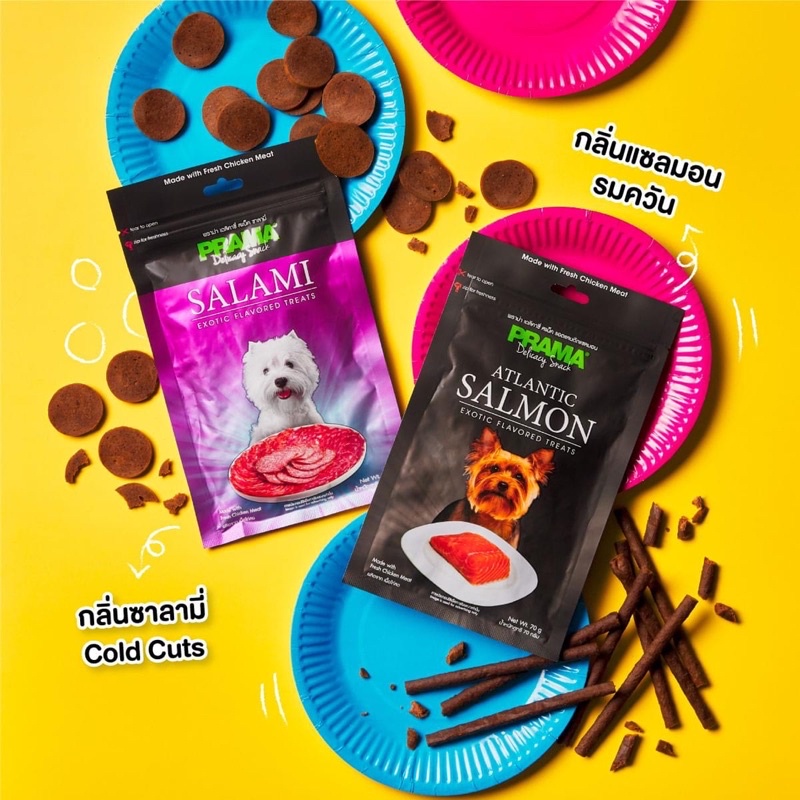 Snack Thưởng Dinh Dưỡng Sạch Răng Prama Cho Chó 15 Vị