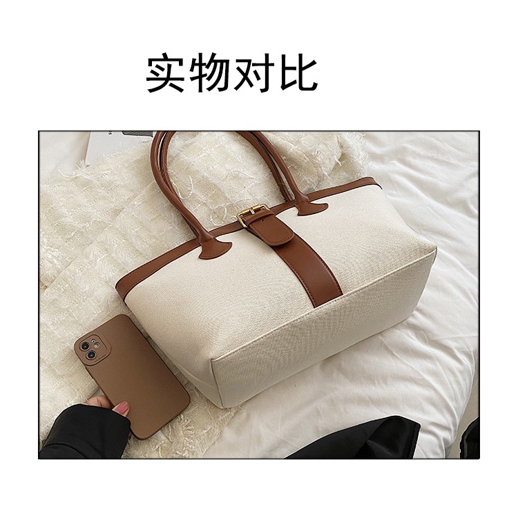 Túi Xách canvas Cỡ Lớn Thời Trang Mùa Hè 2022 Mới Chất Lượng Cao Cho Nữ