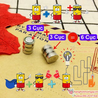 Combo 6 cục pin bút dài dùng để quay LK3