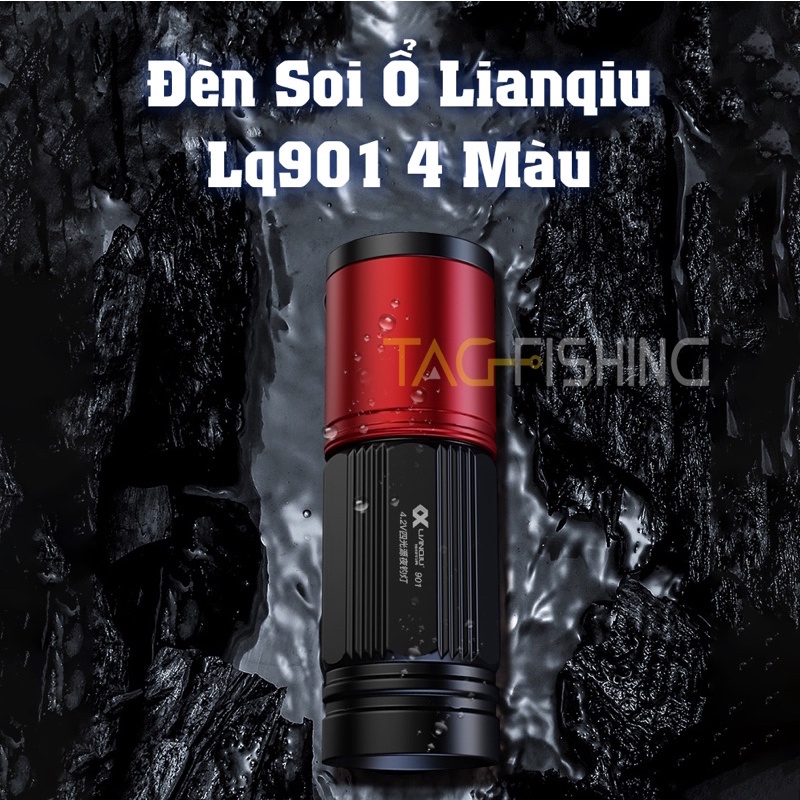 Đèn soi ổ Lianqiu LQ901 4 màu chính hãng, đèn soi phao chất lượng số 1
