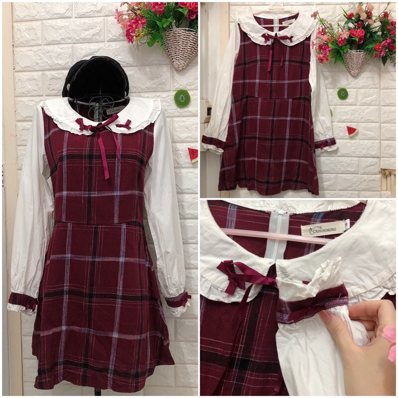 Đầm Lolita Mori girl phong cách Nhật Bản new 99%