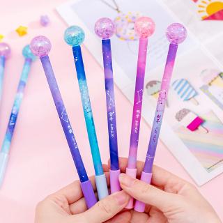 Bút mực gel họa tiết 12 cung hoàng đạo bắt mắt