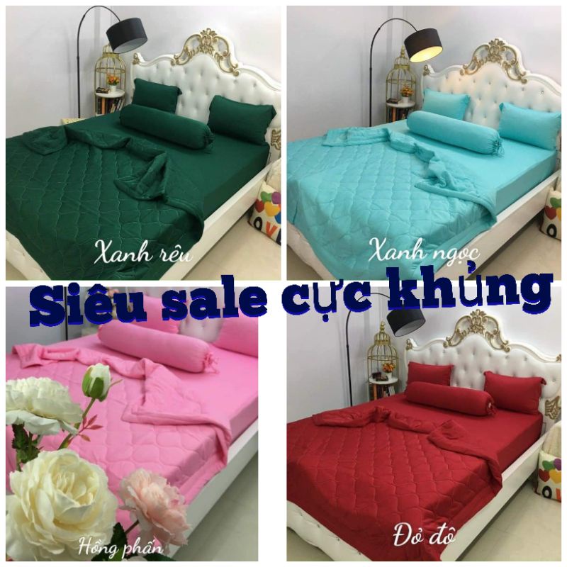 Bộ drap thun lạnh 1m8*2m*15cm