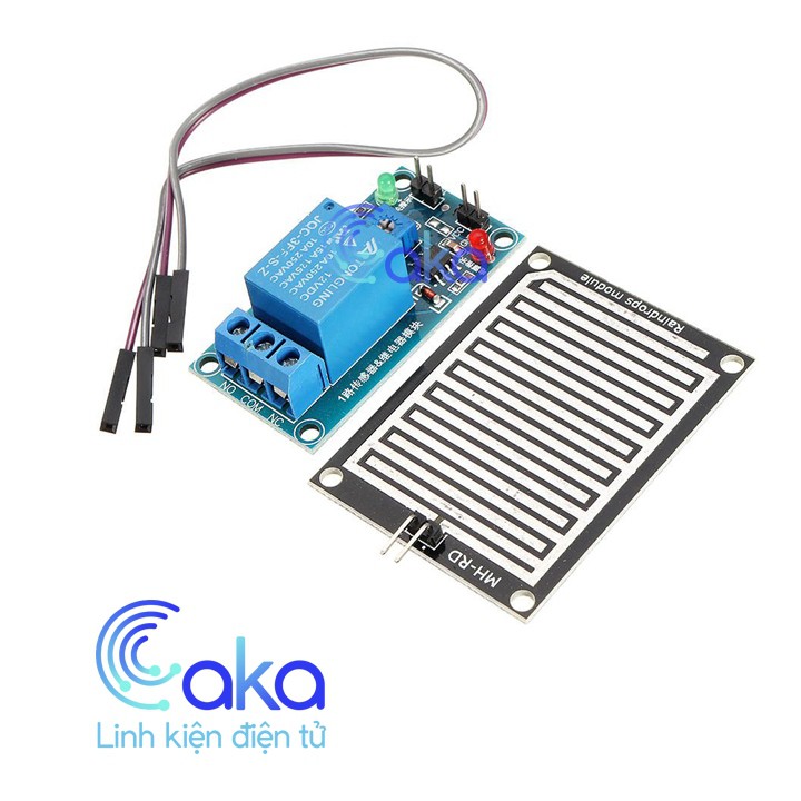 Mạch Cảm biến mưa đóng ngắt relay