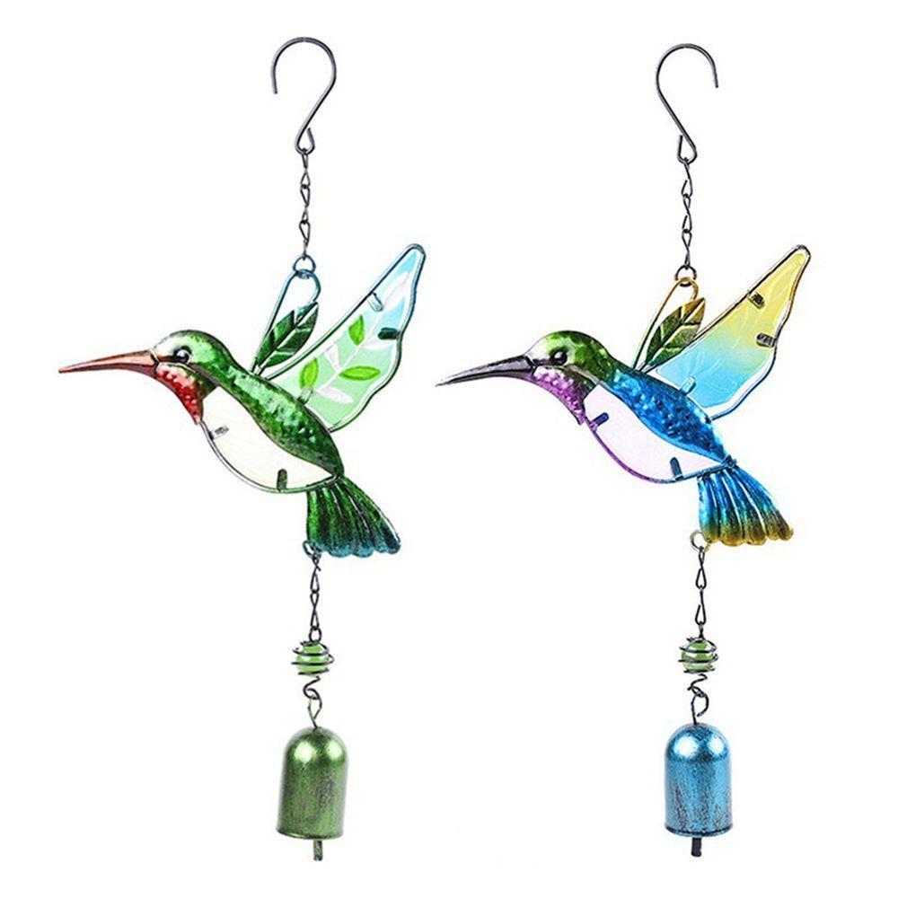 IVORY Chuông Gió Hình Chim Ruồi Trang Trí Ban Công