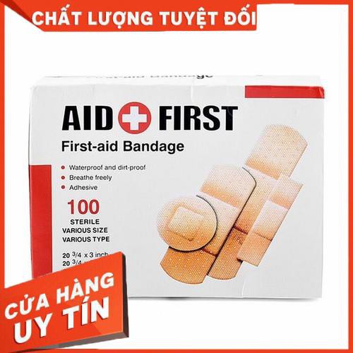 [XẢ KHO+FREE SHIP] Băng dán vết thương cá nhân nhiều kích cỡ 100 miếng