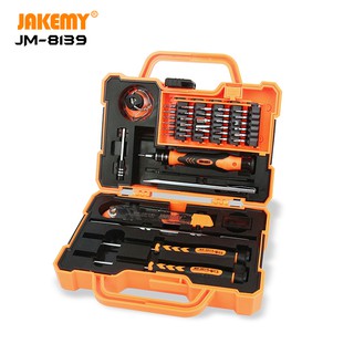 Bộ tua vít đa năng 45 in 1 Jakemy JM-8139 (Cam)-Hãng Hàng Đầu Về Dụng Cụ Sửa Chữa Và Cầm Tay