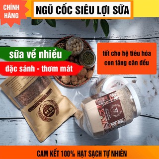 { ĐẶC BIỆT} Ngũ Cốc Lợi Sữa BÀ AN 1kg, Gọi Sữa Về Nhanh Chóng - Sữa Đặc Sánh, Thơm Mát. Ngũ Cốc Lợi Sữa SỐ 1 VN