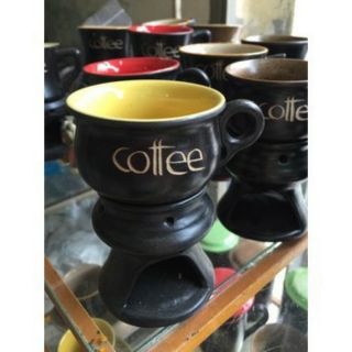 Bộ bếp đun cafe + Kèm Tách