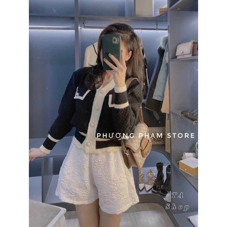 Áo khoác ❤️𝑯𝒐𝒕𝒕𝒓𝒆𝒏𝒅❤️ cardigan len. kiểu dáng Hàn Quốc trẻ trung năng động. dễ phối đồ