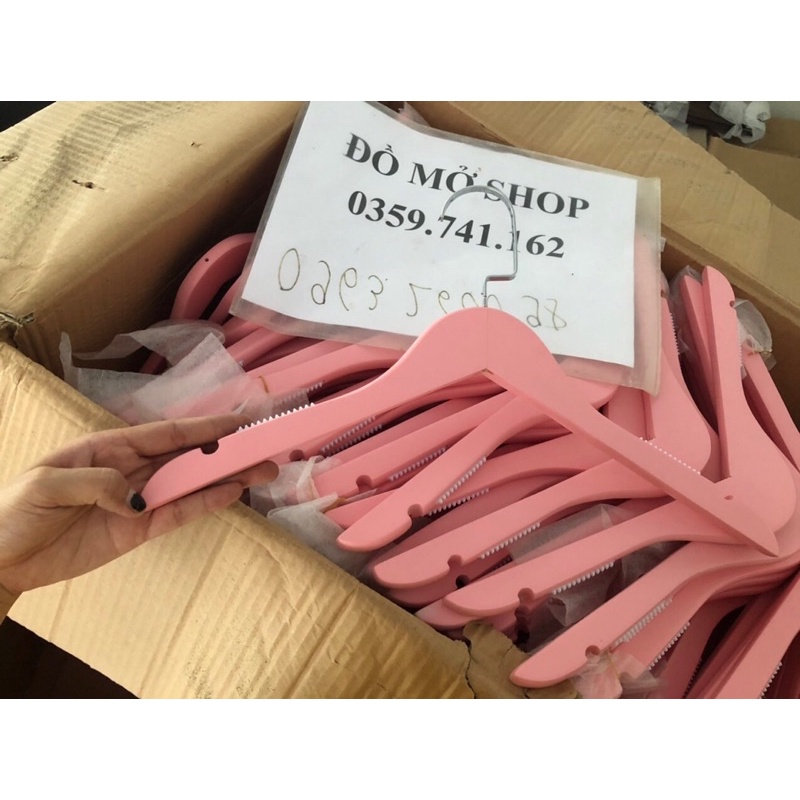 MÓC ÁO GỖ HỒNG - MÓC GỖ ĐẦU TRÒN