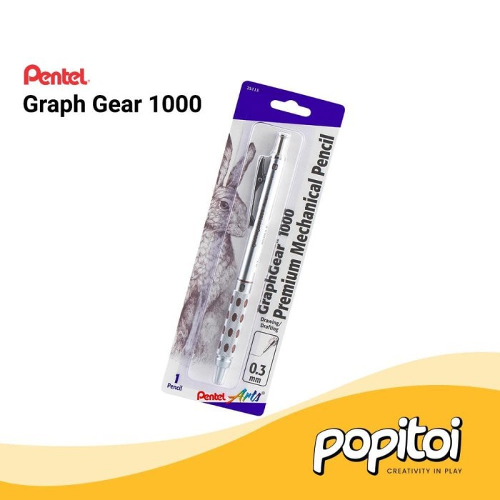 Bút Chì Bấm Cơ Học Pentel Graph Gear 1000 0.5 mm 0.5 mm Graphgear - 04mm