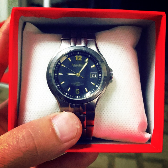 Đồng hồ nam solar Roven Dino