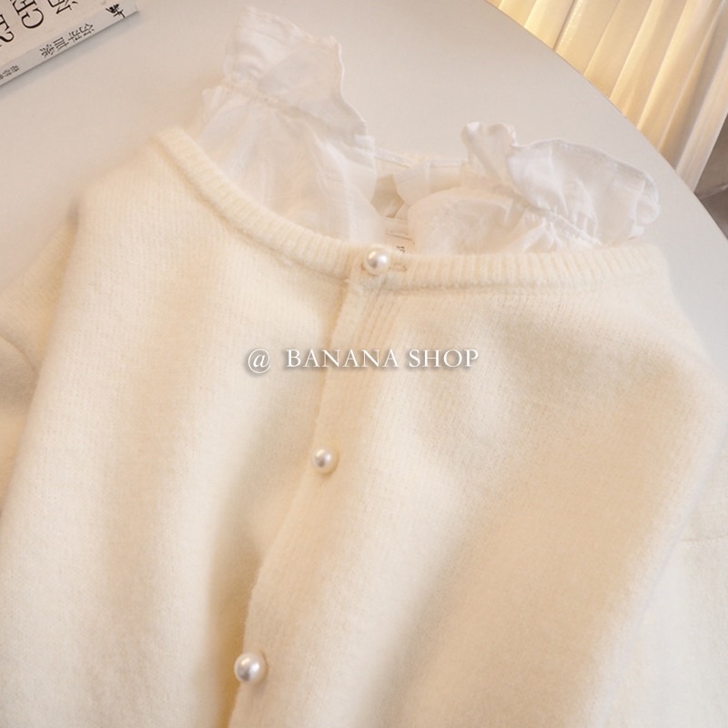 ÁO CARDIGAN TRƠN MÀU PASTEL NHẸ NHÀNG HÀN QUỐC ẢNH THẬT Ở CUỐI 019