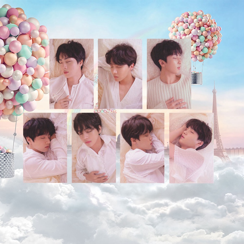 Bộ Hình Thẻ Lomo Nhóm Nhạc Kpop Bts