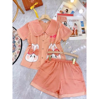 Đồ ngủ Pyjama bộ cộc Thỏ Zami