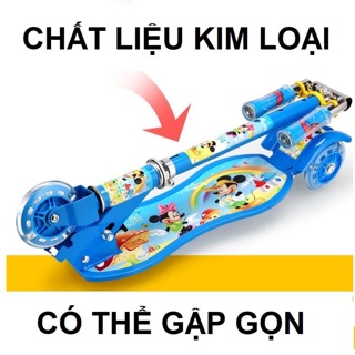 Xe trượt scooter thép cho bé ( còn Hồng)