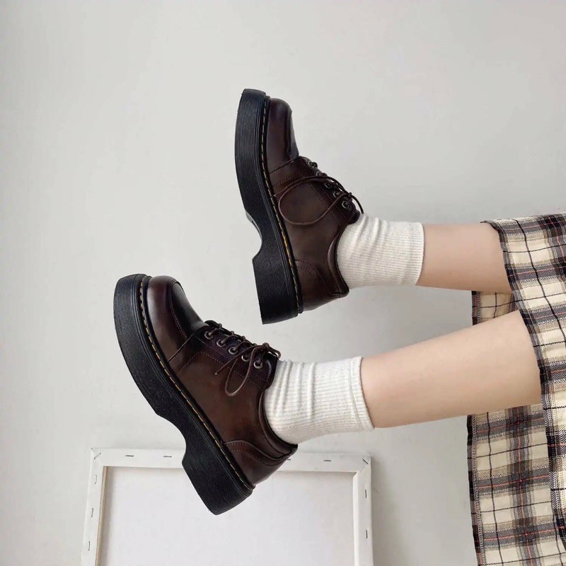 ❌giày oxford ulzzang vintage siêu xinh, ib trước khi đặt hàng