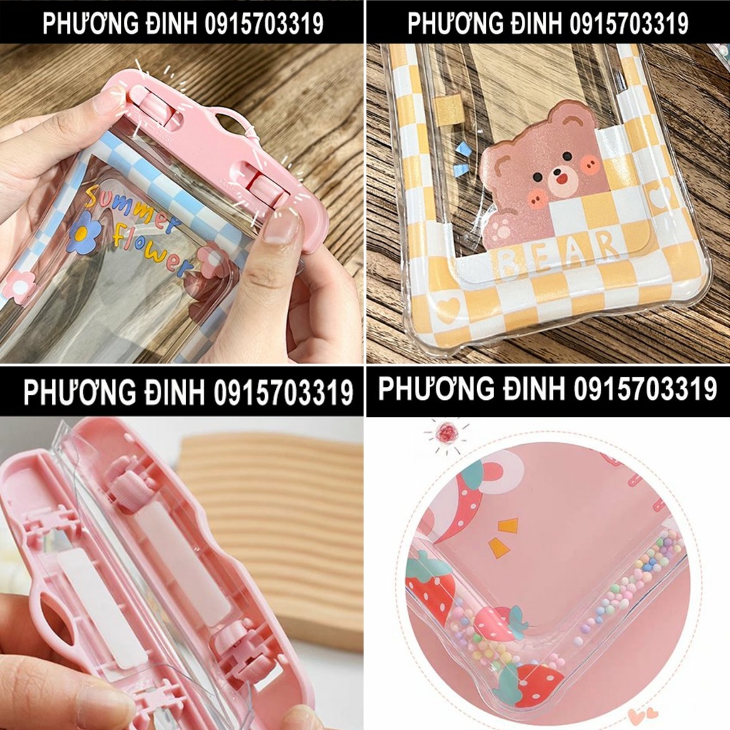 Túi đựng điện thoại chống thấm nước có phao cao cấp, tiện lợi đi bơi, đi biển
