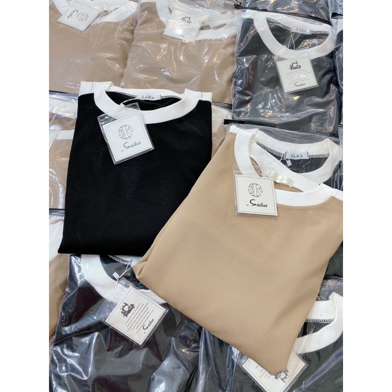 Bộ thể thao phối Viền