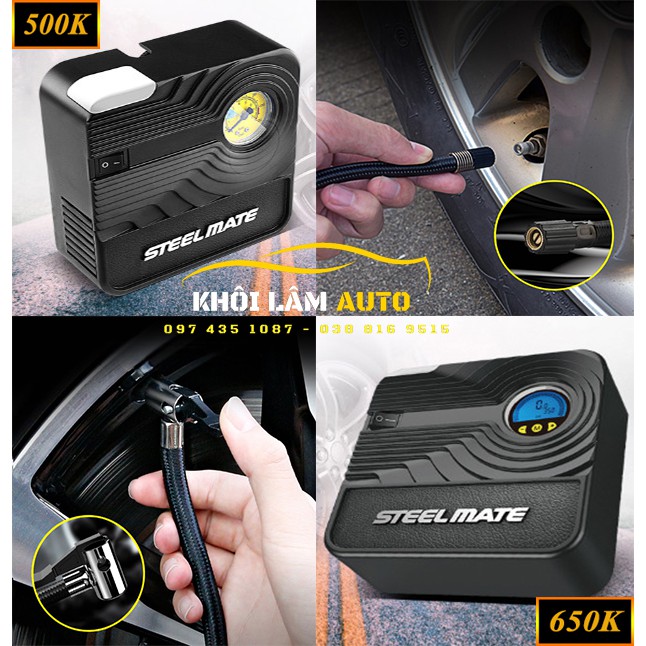 Bơm lốp xe STEEL MATE model P03 và P05
