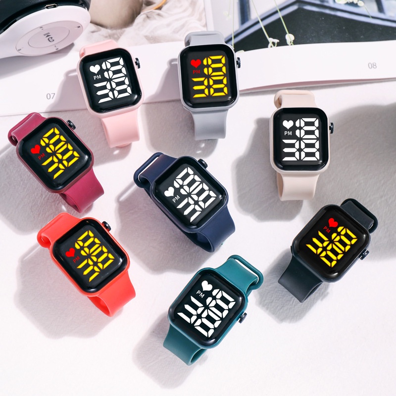 Đồng hồ LED kỹ thuật số không thấm nước thời trang dành cho nam