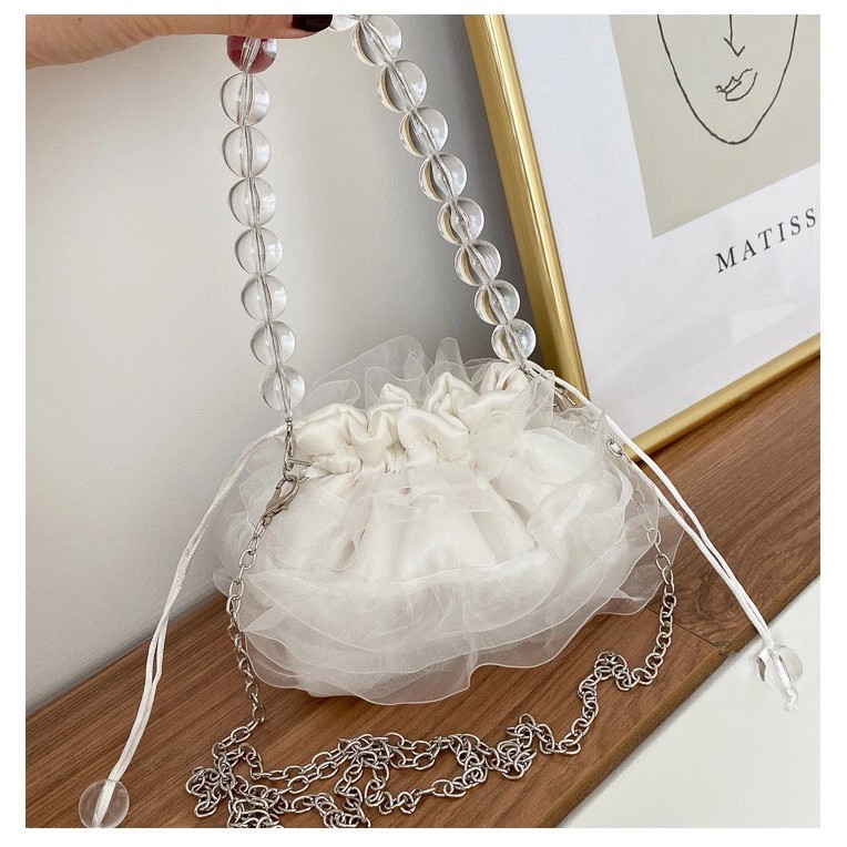 Túi Xách Nữ -  Túi Đeo Chéo - Túi Kẹp Nách Style Công Chúa Bạch Tuyết KT07