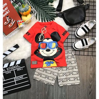 SÉT BỘ THUN MICKEY BÉ TRAI