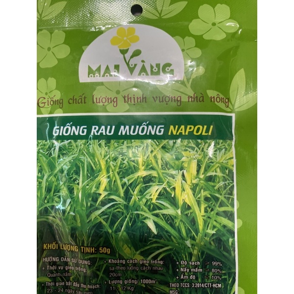 Hạt Giống trồng rau tại nhà: Rau Muống, Cải Ngọt, Cải Thìa, Bẹ xanh, Xà lách
