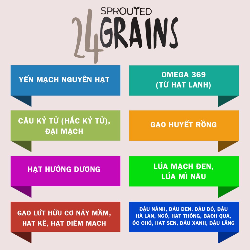 Sữa Thực Vật Hữu Cơ 24 Grains - Vị Cacao - Bổ sung dinh dưỡng cho trẻ biếng ăn, người gầy, ốm yếu  - Orgavil