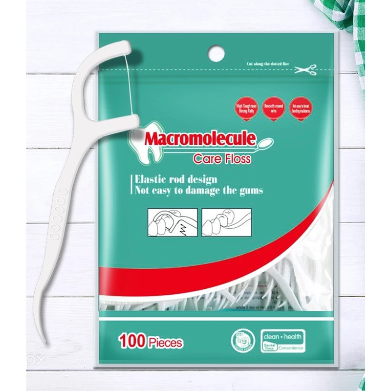 Set 50 / 100 Tăm Chỉ Nha Khoa Chất Lượng Cao