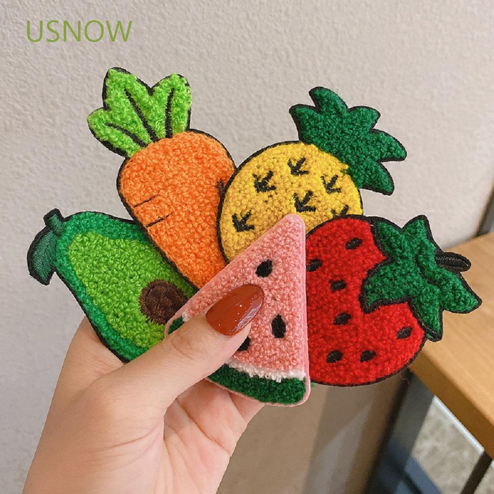 Kẹp tóc trang trí hình trái cây dễ thương cho nữ