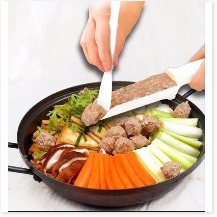 Bộ 2 Dụng Cụ Làm Viên Bò Viên Cá Chiên Tiện Ích Nhật Bản