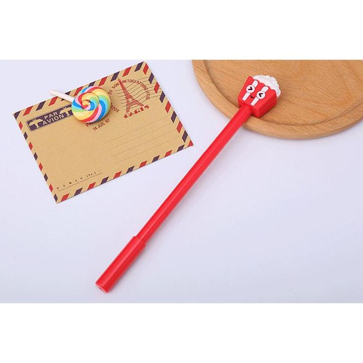 Bút gel mực đen Pizza Siêu Đáng Yêu H119